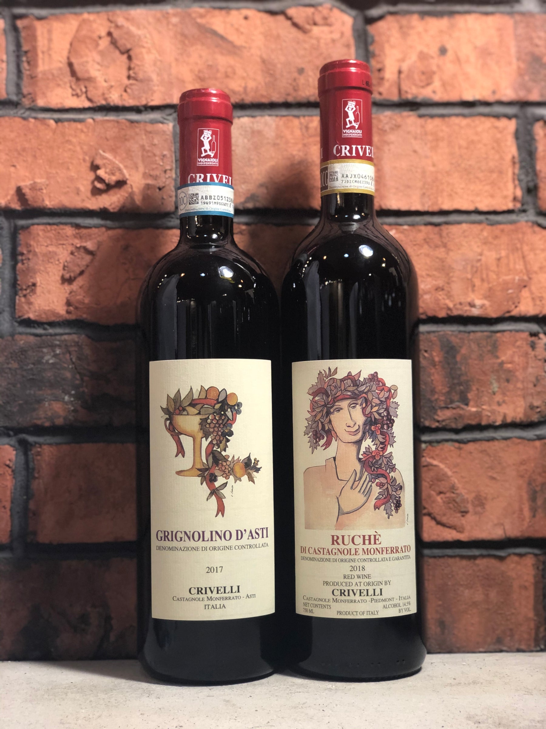 Duo of Exotic Piedmont Reds