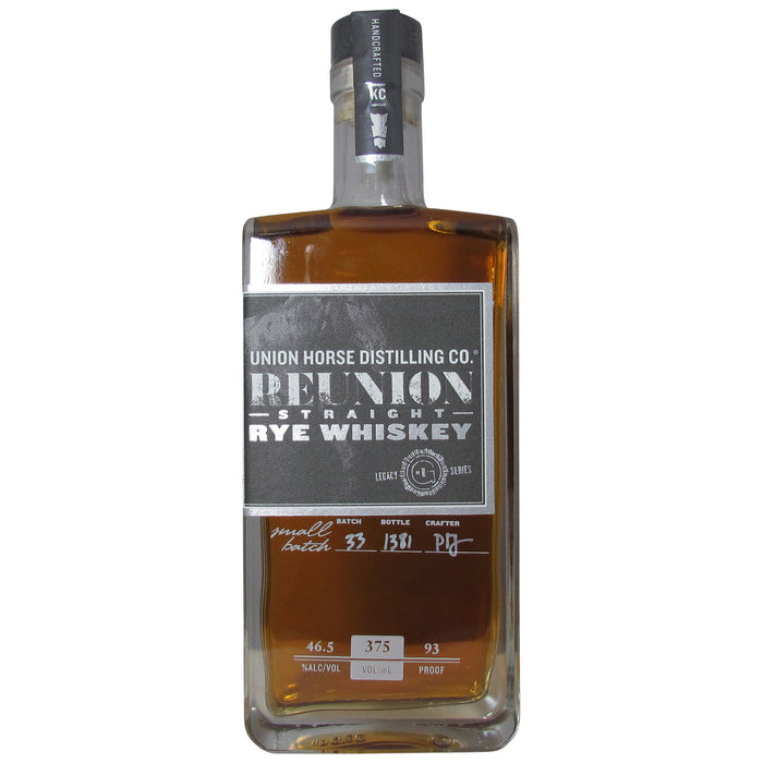 (375)Union Horse Distilling Co. Straight Rye