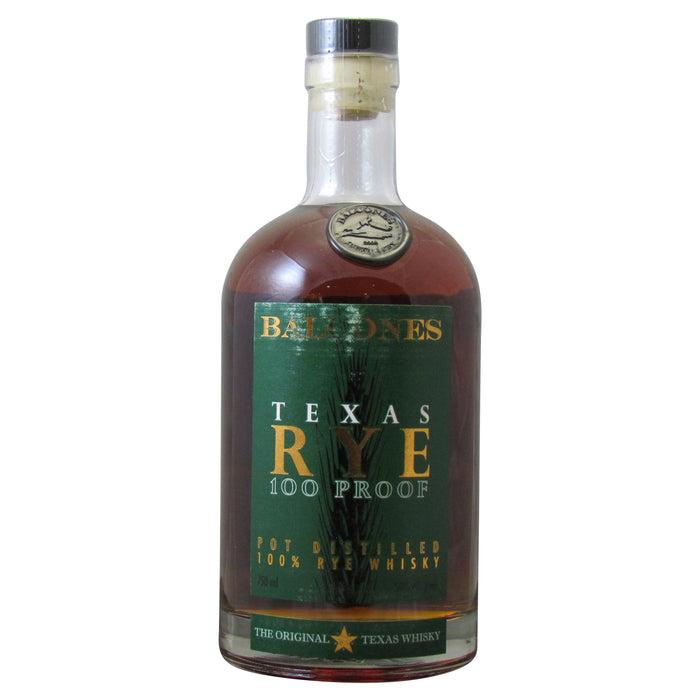 Balcones Texas Rye 100 Proof